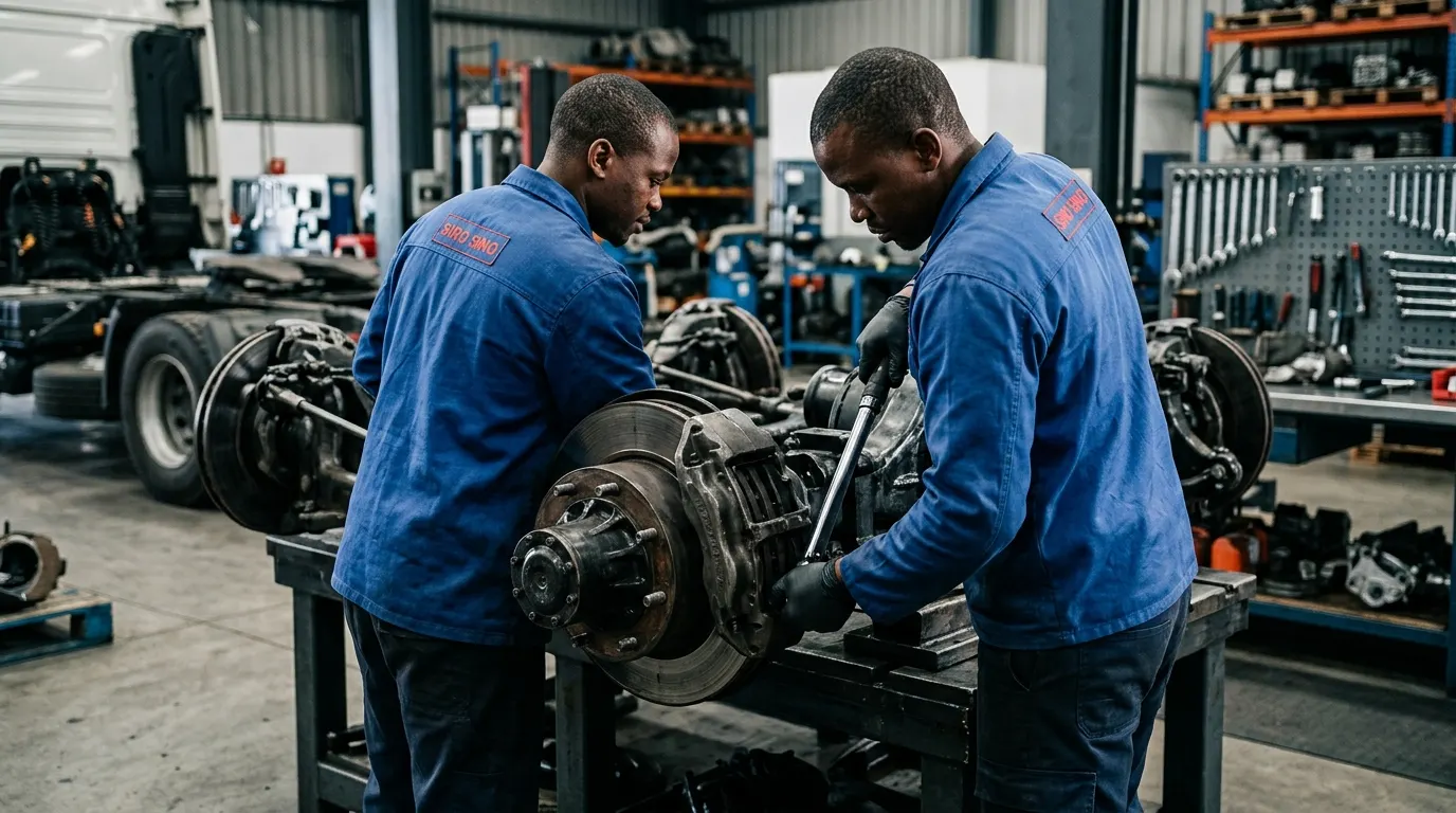 Sero Sino Truck skilled heavy vehicle technician