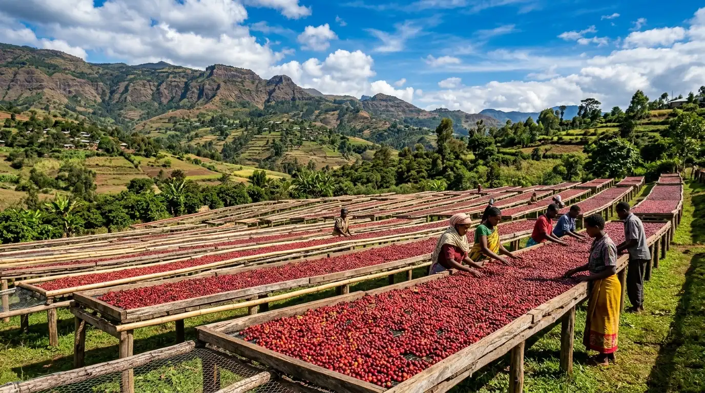 Harrar coffee origin